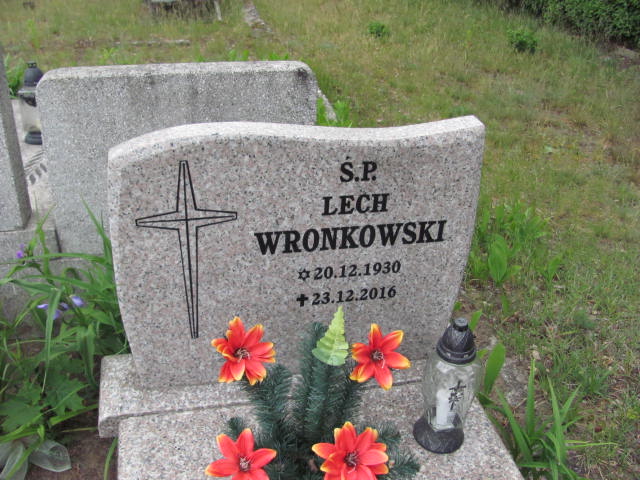 Lech Wronkowski 1930 Bydgoszcz Ewangelicki - Grobonet - Wyszukiwarka osób pochowanych