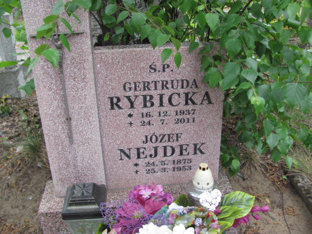 Gertruda Rybicka 1937 Bydgoszcz Ewangelicki - Grobonet - Wyszukiwarka osób pochowanych