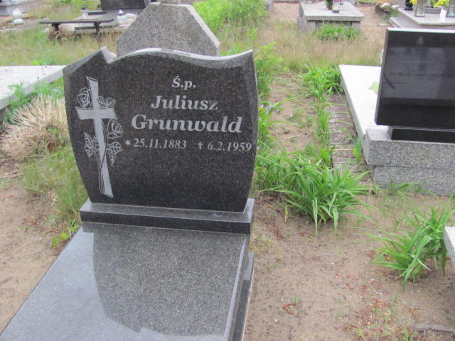 Juliusz Grunwald 1883 Bydgoszcz Ewangelicki - Grobonet - Wyszukiwarka osób pochowanych