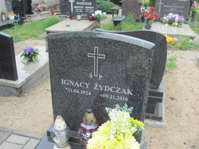 Ignacy Żydczak 1924 Bydgoszcz Ewangelicki - Grobonet - Wyszukiwarka osób pochowanych