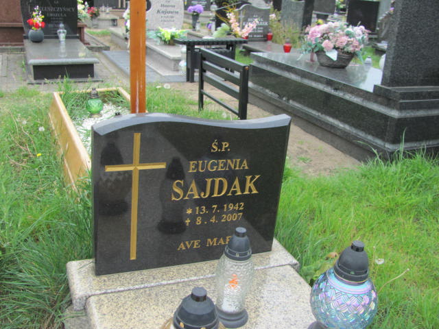 Eugenia Sajdak 1942 Bydgoszcz Ewangelicki - Grobonet - Wyszukiwarka osób pochowanych