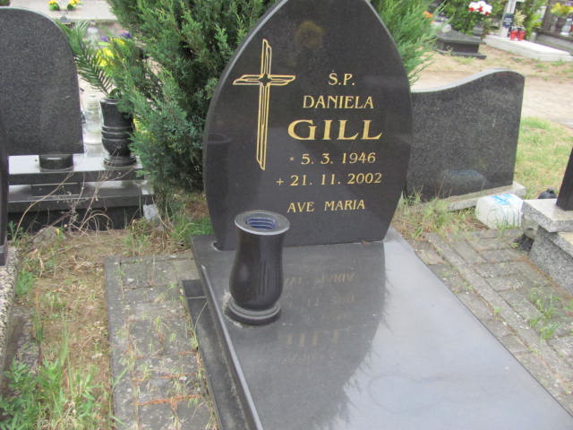 Daniela Gill 1946 Bydgoszcz Ewangelicki - Grobonet - Wyszukiwarka osób pochowanych