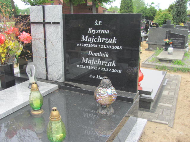 Dominik Majchrzak 1931 Bydgoszcz Ewangelicki - Grobonet - Wyszukiwarka osób pochowanych