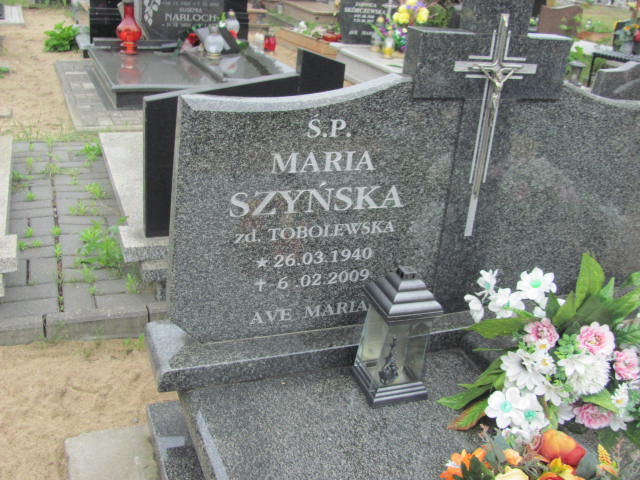 Maria Szyńska 1940 Bydgoszcz Ewangelicki - Grobonet - Wyszukiwarka osób pochowanych