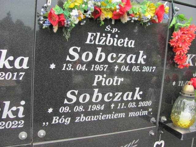 Elżbieta Sobczak 1957 Bydgoszcz Ewangelicki - Grobonet - Wyszukiwarka osób pochowanych