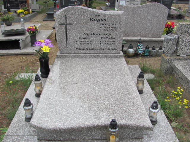 Grób Wilhelm Syskowski