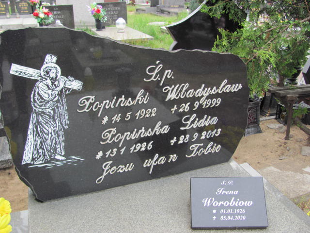 Irena Worobiow 1926 Bydgoszcz Ewangelicki - Grobonet - Wyszukiwarka osób pochowanych