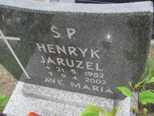 Henryk Jaruzel 1952 Bydgoszcz Ewangelicki - Grobonet - Wyszukiwarka osób pochowanych