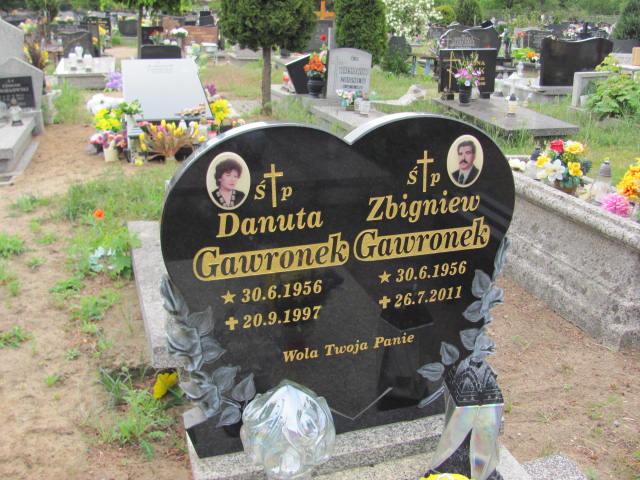 Danuta Gawronek 1956 Bydgoszcz Ewangelicki - Grobonet - Wyszukiwarka osób pochowanych