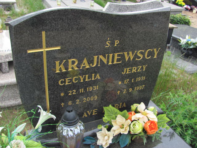 Cecylia Krajniewska 1931 Bydgoszcz Ewangelicki - Grobonet - Wyszukiwarka osób pochowanych