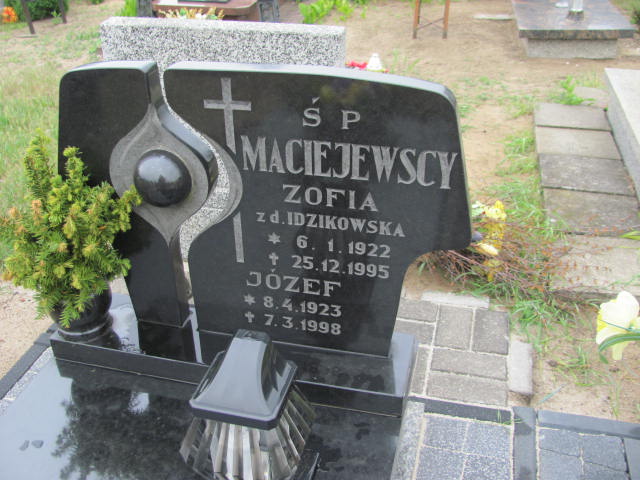 Zofia Maciejewska 1922 Bydgoszcz Ewangelicki - Grobonet - Wyszukiwarka osób pochowanych