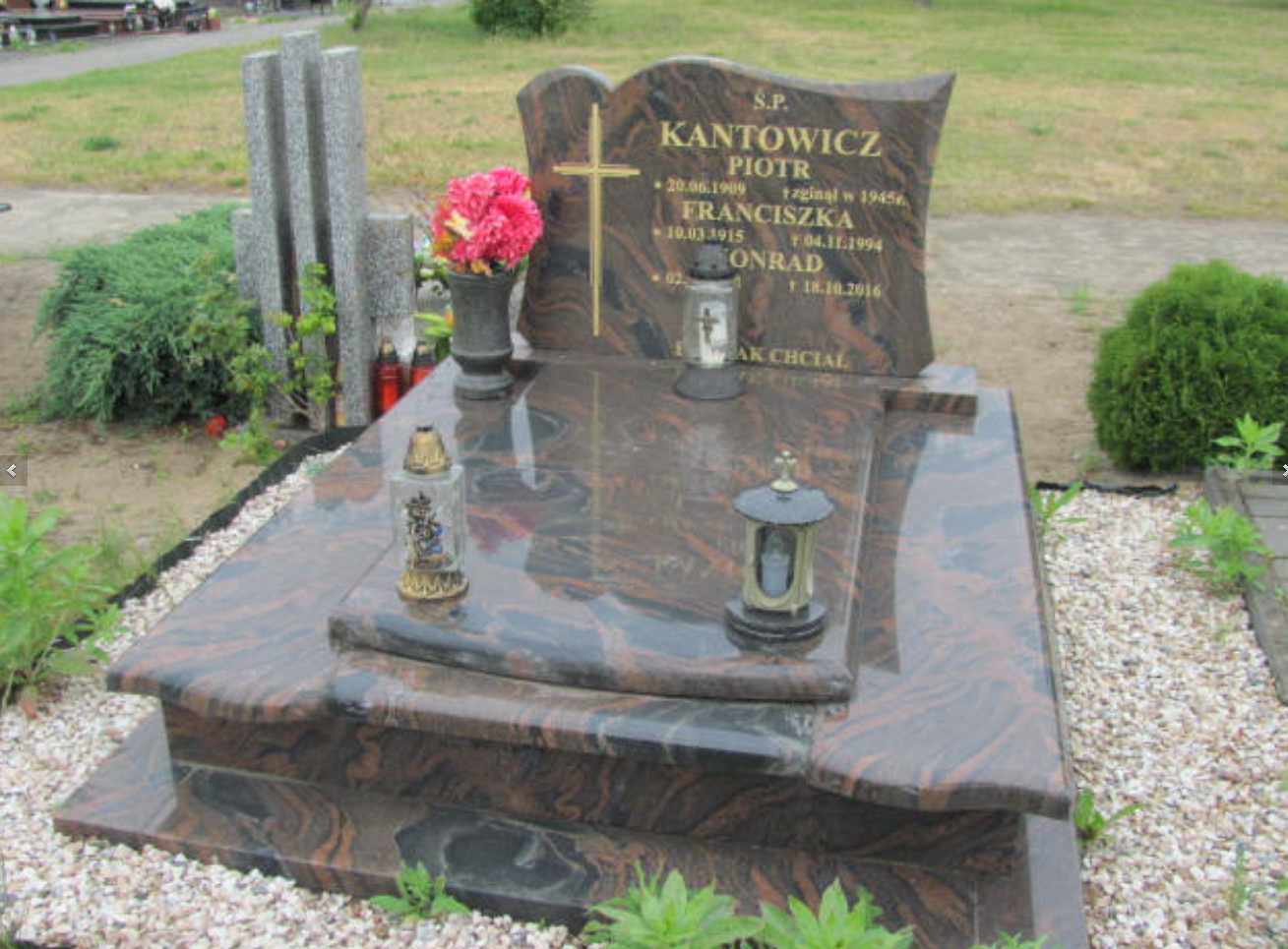 Grób Franciszka Kantowicz