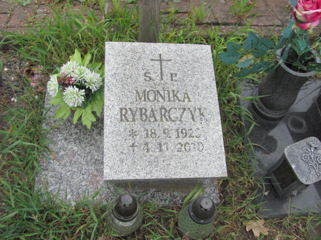 Monika Rybarczyk 1925 Bydgoszcz Ewangelicki - Grobonet - Wyszukiwarka osób pochowanych