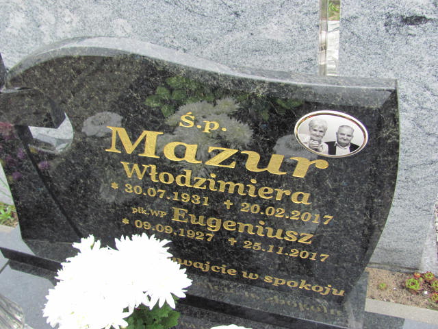 Eugeniusz Mazur 1927 Bydgoszcz Ewangelicki - Grobonet - Wyszukiwarka osób pochowanych