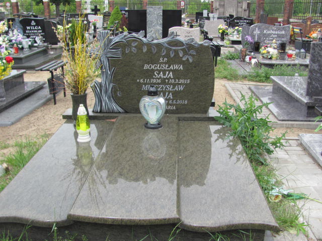 Grób Bogusława Saja