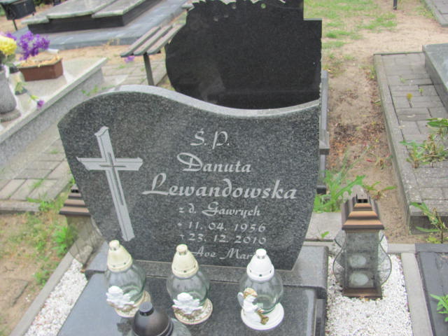 Danuta Lewandowska 1956 Bydgoszcz Ewangelicki - Grobonet - Wyszukiwarka osób pochowanych