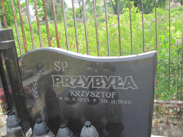 Krzysztof Przybyła 1955 Bydgoszcz Ewangelicki - Grobonet - Wyszukiwarka osób pochowanych