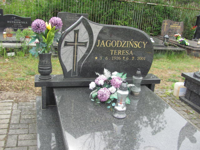 Teresa Jagodzińska 1926 Bydgoszcz Ewangelicki - Grobonet - Wyszukiwarka osób pochowanych
